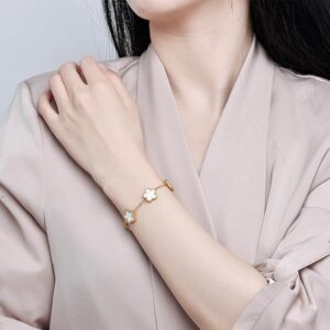 Clover Bracelet 18k Gold Plated