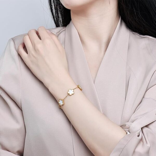 Clover Bracelet 18k Gold Plated