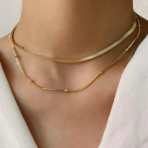 Titan Snake Chain Combo |  18k Gold Plated - Anti Tarnish - Image 4