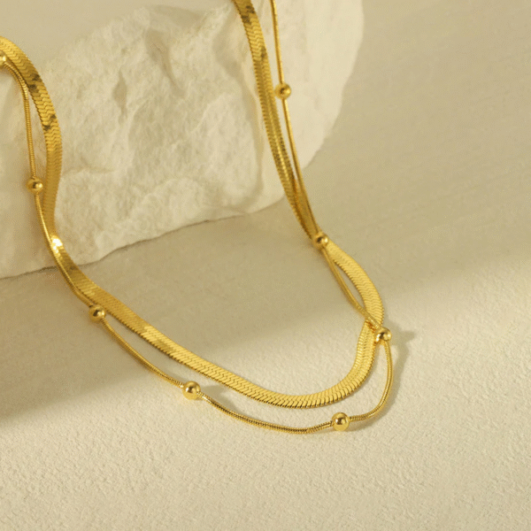 Titan Snake Chain Combo |  18k Gold Plated - Anti Tarnish - Image 5