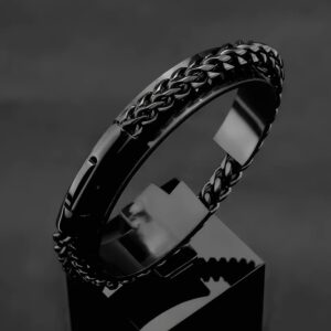 Black Braided Bracelet