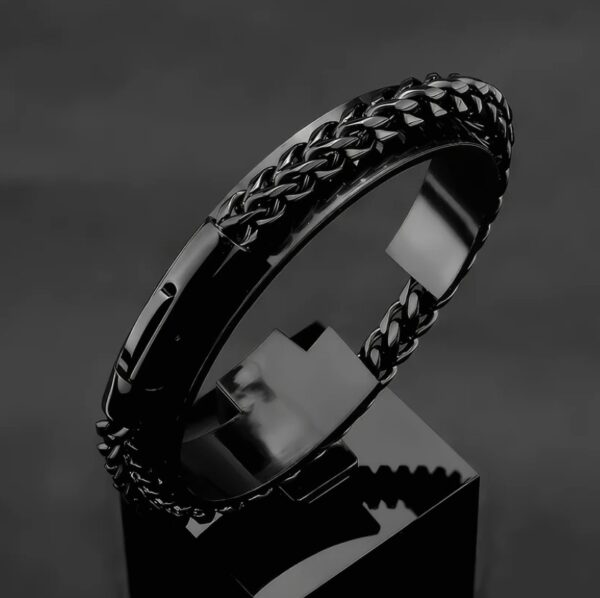Black Braided Bracelet