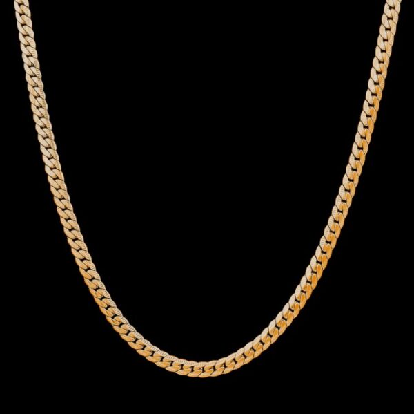 Men’s Gold-Plated Cuban Chain – Stylish & Trendy Neck Chain - Image 2