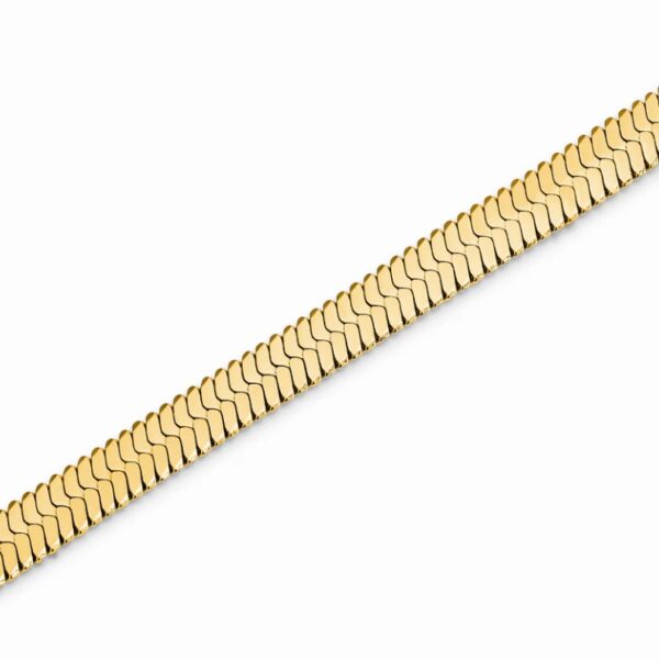 Gold Herringbone Chain - Image 4
