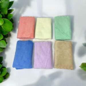 Pastel Plush Microfiber Handkerchief Set
