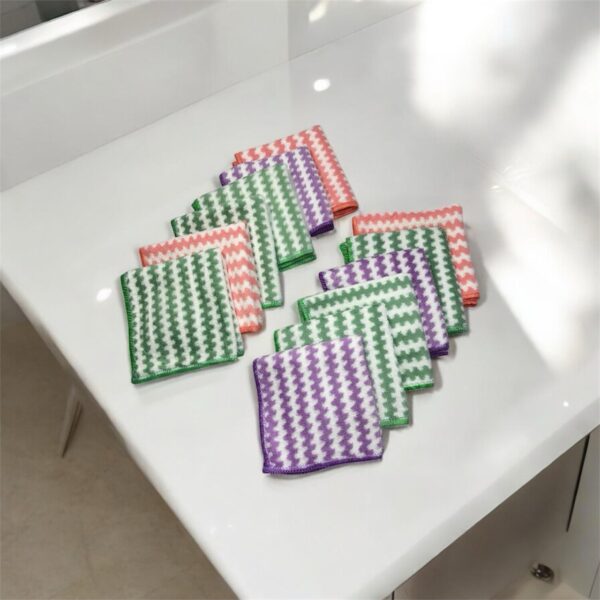 Colorful Zigzag Pattern Handkerchiefs - Image 3