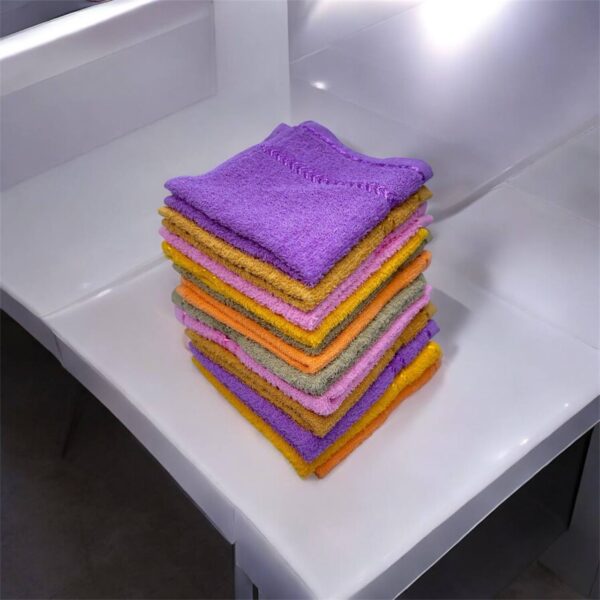Vibrant Cotton Hand Towel Set (6 Pieces) - Image 3