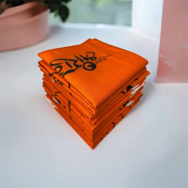Shri Ram Printed Cotton Handkerchief - Image 2