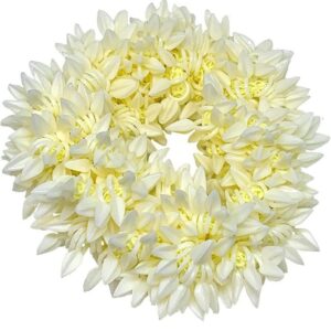 White Floral Hair Gajra